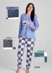 PIJAMA SEÑORA 6549